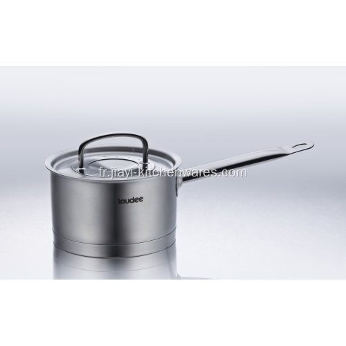 Batterie de cuisine Set Jiayi Milk Pot en acier inoxydable